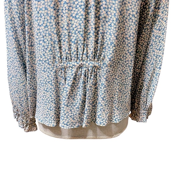 Madewell Silk Poet Top in Bitsy Floral size S - Picture 9 of 15